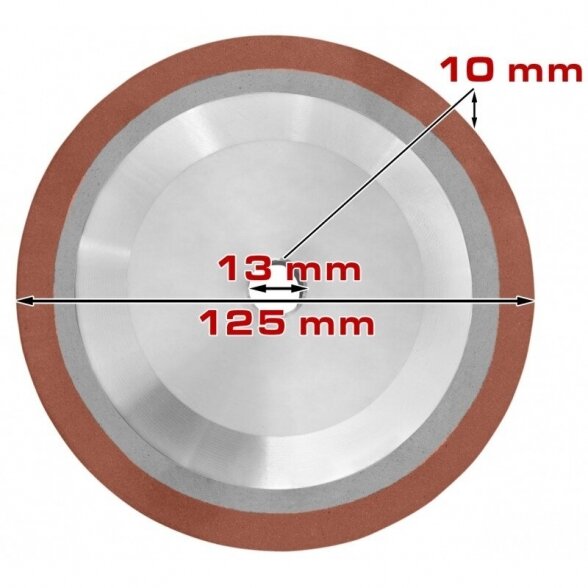 Cormak Diamond grinding wheel for JMY sharpener 2
