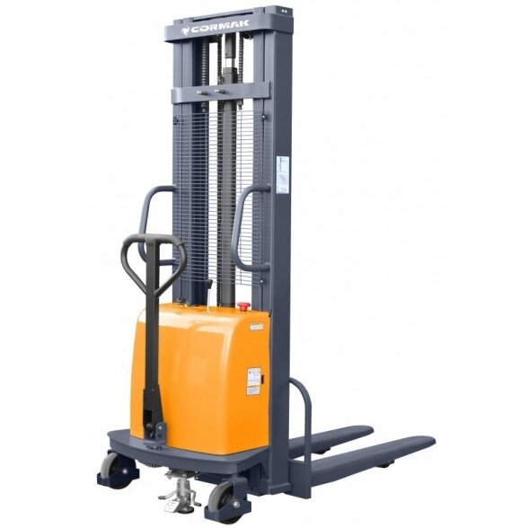 Cormak Pusiau elektrinis padėklų krautuvas B1533 1500kg 3300mm 6