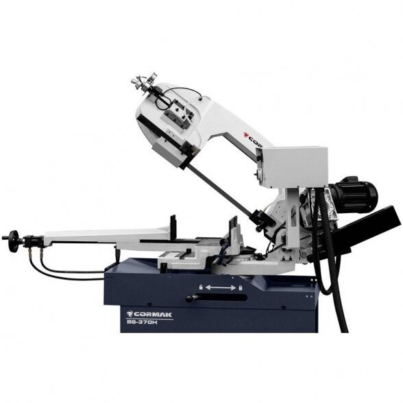 Cormak BS 370 H 400V 27mm Metal band saw 4