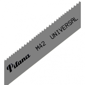 Metalo pjovimo juosta staklėms Pilana 13x0,6x1640 mm 6/10 Bimetal M42