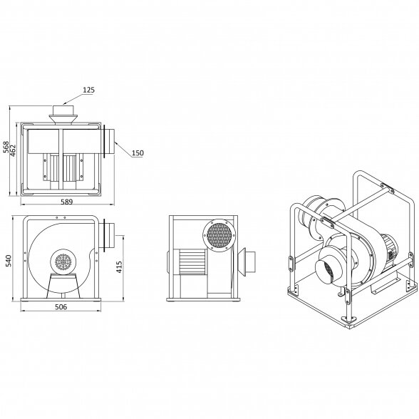 Adamik VAN200 Fan-Blower 1