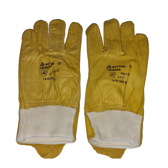 Holzmint Genuine leather gloves for mechanical work