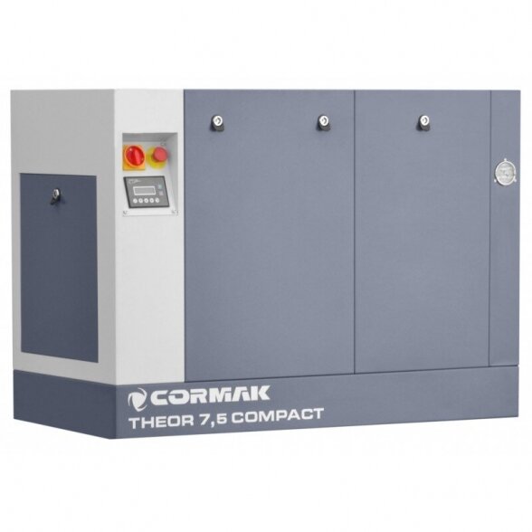 Cormak Oro kompresorius su oro sausintuvu THEOR 7,5 COMPACT screw compressor + N10S air-dryer