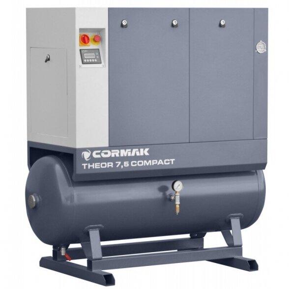 Cormak THEOR 7,5 COMPACT screw compressor + N10S air-dryer + 270L Container