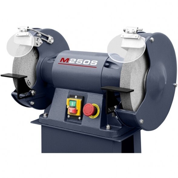 Cormak M 250 S industrial double-disc bench grinder with a base 3