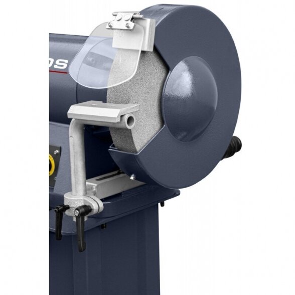 Cormak M 300 S industrial double-disc bench grinder with a base 3