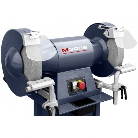 Cormak M 300 S industrial double-disc bench grinder with a base 5