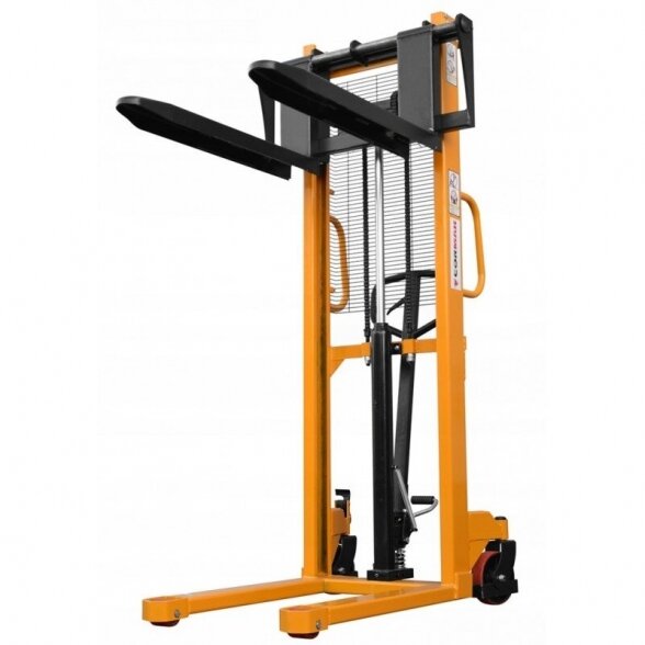 Cormak WRHS1016 Mast Pallet Stacker with Adjustable Forks 1000kg 1600mm 1