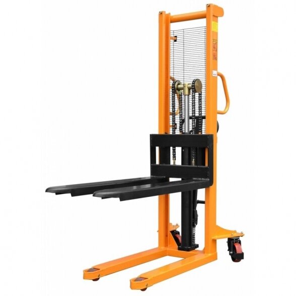 Cormak WRHS1610 Mast Pallet Stacker with Adjustable Forks 1000kg 1600mm