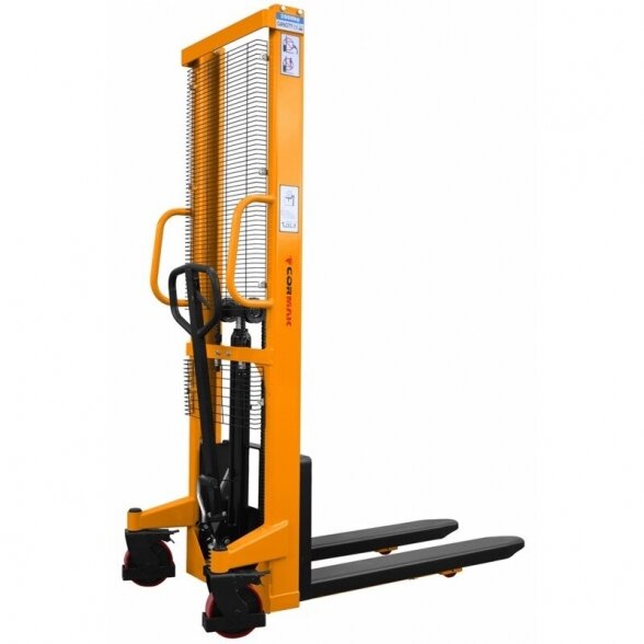 Cormak WRHS2016 Mast Pallet Stacker with Adjustable Forks 1600mm 2000kg 1