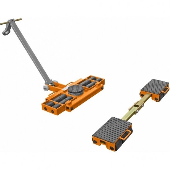 Cormak WL9+WF9 Комплект коньков с подвижной системой для тяжелых грузов 18 TON 3