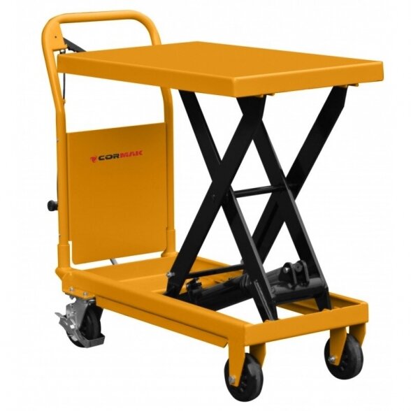Cormak Žirklinis padėklų keltuvas / platforminis vežimėlis TA50 855 mm 500 kg